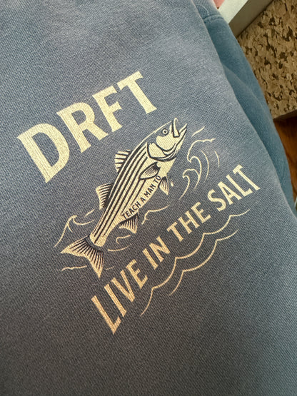 DRFT: The “Live in the Salt” Pigment Dyed Hoodie