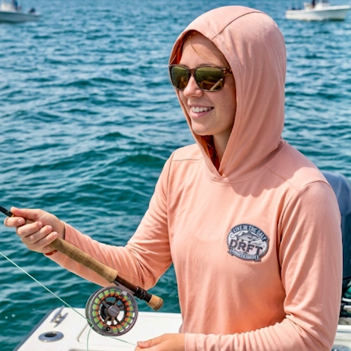 DRFT Live in the Salt Sun Hoodie | Free Shipping